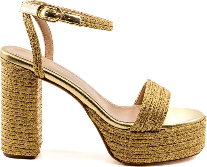 Raffia Platform SandalsGomez