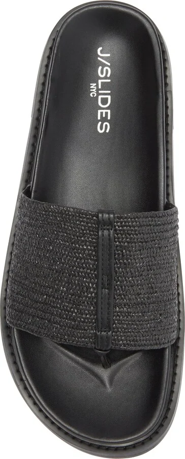 Raffia Slide Sandal - Image 5