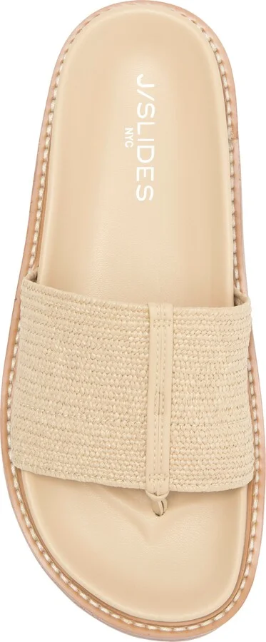 Raffia Slide Sandal - Image 11