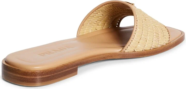 Raffia Slide Sandal - Image 2