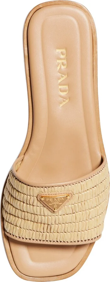 Raffia Slide Sandal - Image 5