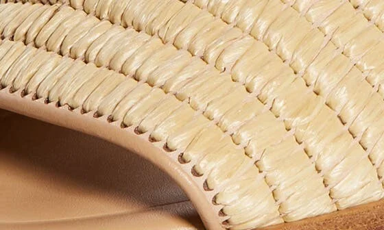 Raffia Slide Sandal - Image 7