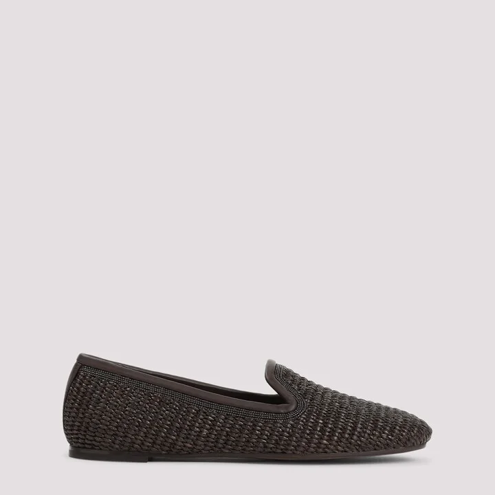 Raffia Slippers