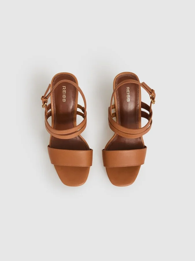 Raffia Wedge Heeled Sandals - Image 4