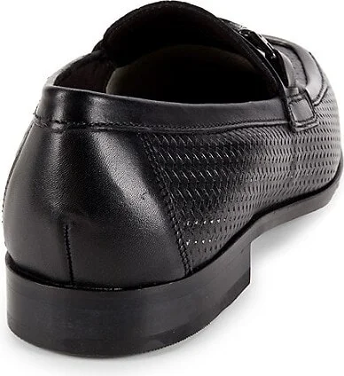 Raffia-Woven Riding Bit Loafers - Image 3