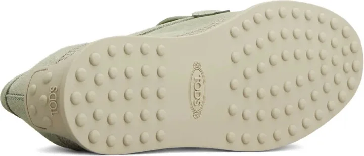 Rafia-Trimmed Suede Loafers - Image 4
