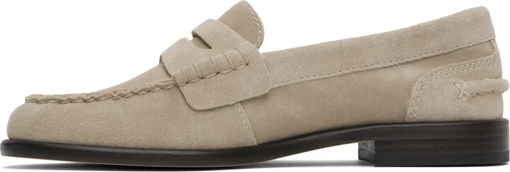 rag & bone Beige Carter Suede Loafers - Image 3