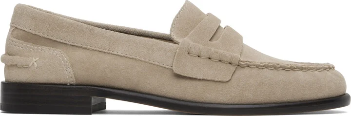 rag & bone Beige Carter Suede Loafers