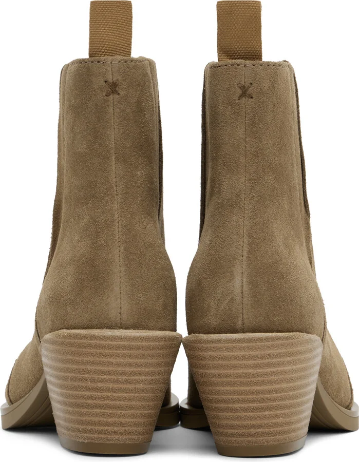 rag & bone Beige Dart Boots - Image 2