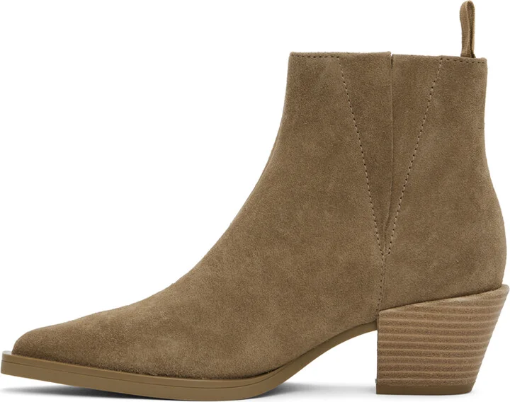 rag & bone Beige Dart Boots - Image 3