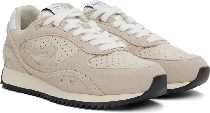 rag & bone Beige Drift Runner Sneakers - Image 4
