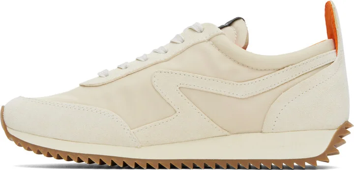 rag & bone Beige Retro Runner Sneakers - Image 3