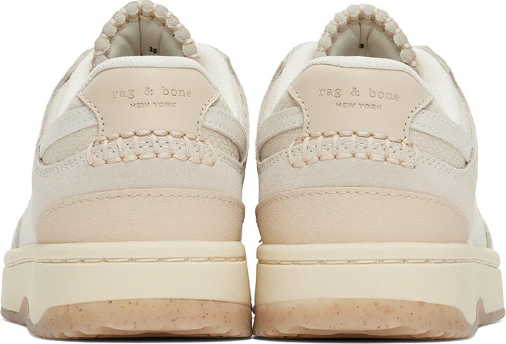 rag & bone Beige Retro Tennis Sneakers - Image 2
