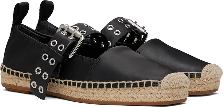 rag & bone Black Anteros Espadrilles - Image 4