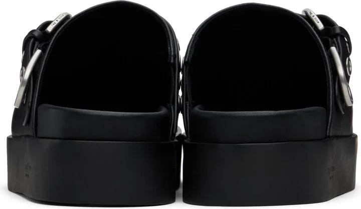 rag & bone Black Geo Platform Mules - Image 2