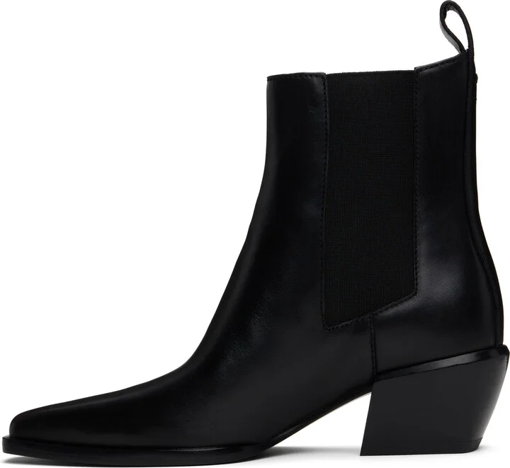 rag & bone Black Joni Chelsea Boots - Image 3