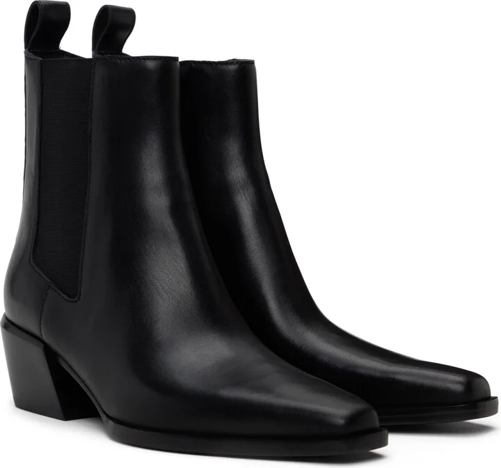 rag & bone Black Joni Chelsea Boots - Image 4