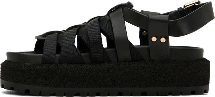 rag & bone Black Park Sandals - Image 3