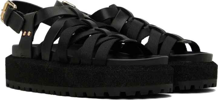 rag & bone Black Park Sandals - Image 4