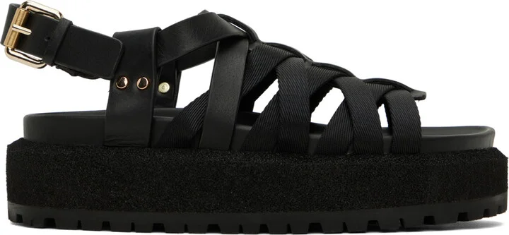 rag & bone Black Park Sandals