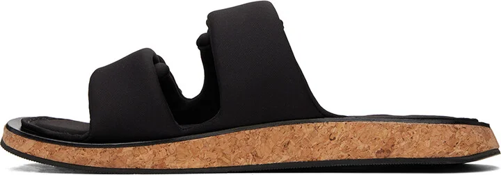 rag & bone Black Parque Slides - Image 3