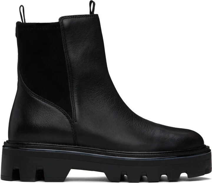 rag & bone Black Quinn Chelsea Boots