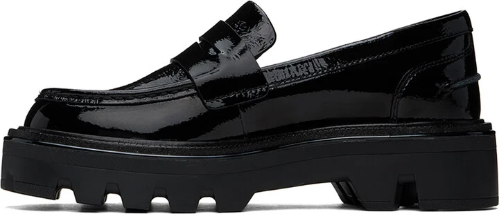 rag & bone Black Quinn Loafers - Image 3