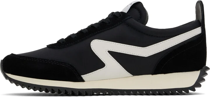 rag & bone Black Retro Runner Sneakers - Image 3