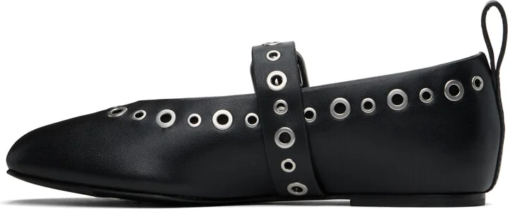rag & bone Black Spire Mary Jane Ballerina Flats - Image 3