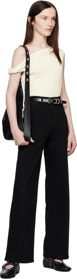 rag & bone Black Spire Mary Jane Ballerina Flats - Image 5