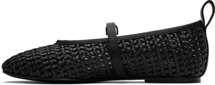rag & bone Black Spire Mary Jane Ballerina Flats - Image 3