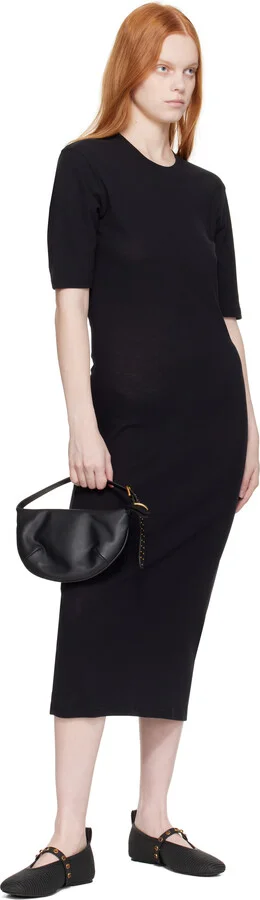 rag & bone Black Spire Straw Mary Jane Ballerina Flats - Image 5