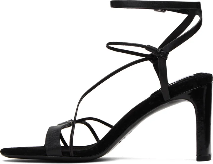 rag & bone Black Vossen Heeled Sandals - Image 3