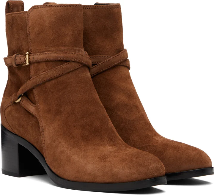 rag & bone Brown Buckle Boots - Image 4