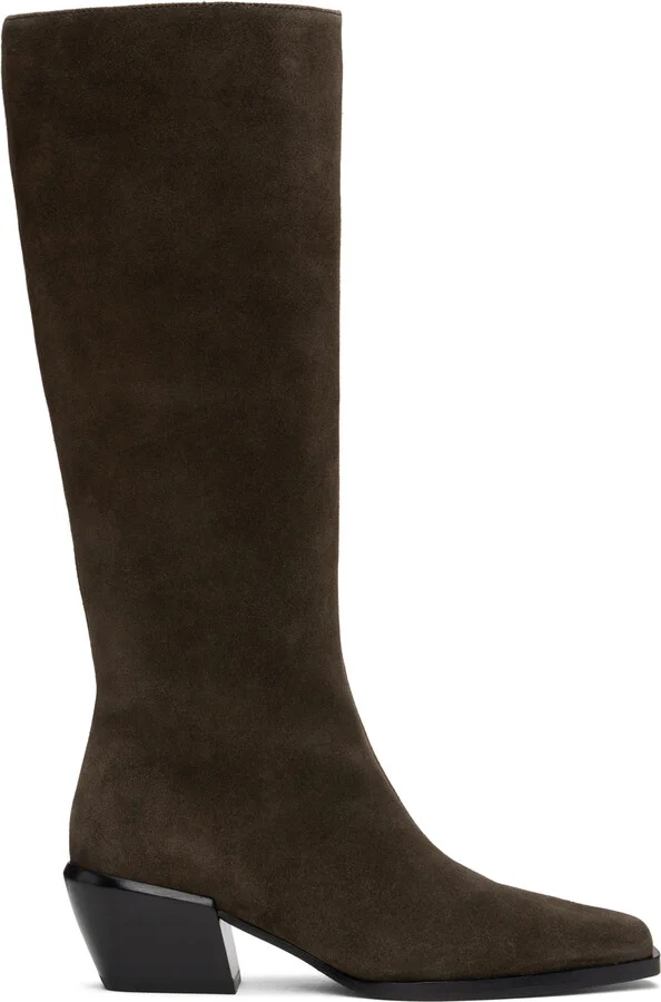 rag & bone Brown Joni Knee High Tall Boots