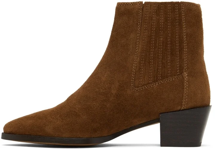 rag & bone Brown Rover Ankle Boots - Image 3