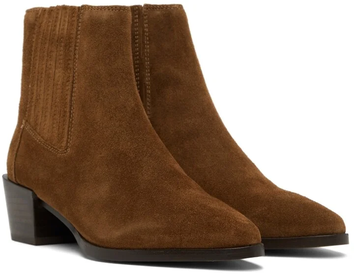 rag & bone Brown Rover Ankle Boots - Image 4