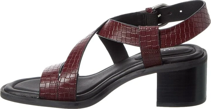 Rag & Bone Geo Block Embossed Leather Sandal - Image 2