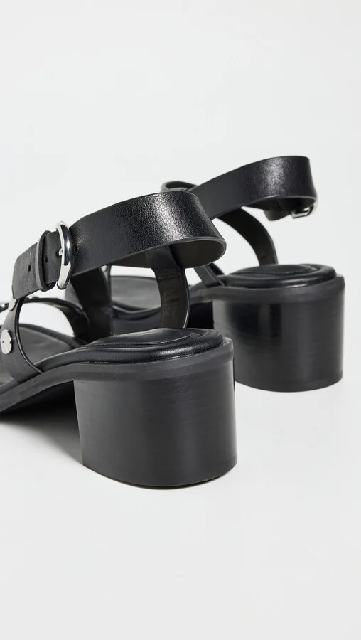 rag & bone Geo Stud Block Heels - Image 4