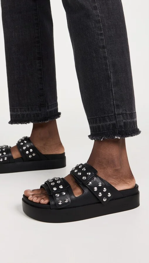 rag & bone Geo Stud Slides - Image 5