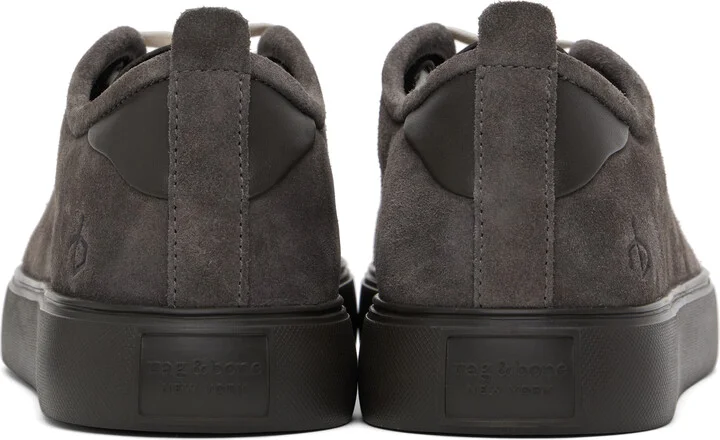 rag & bone Gray Perry Lace Up Sneakers - Image 2