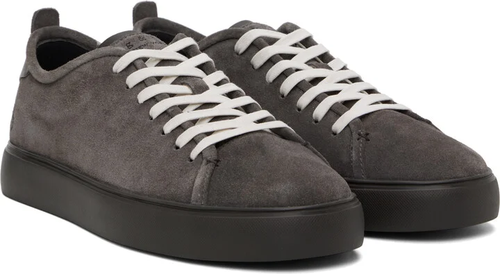 rag & bone Gray Perry Lace Up Sneakers - Image 4