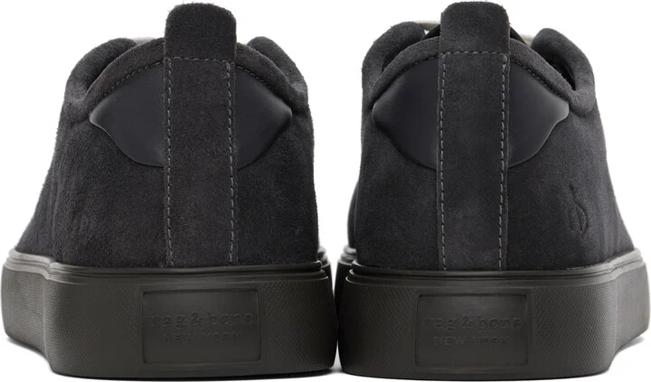 rag & bone Gray Perry Lace Up Sneakers - Image 2