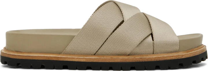 rag & bone Khaki Park Slides