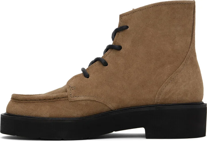 rag & bone Khaki Tucker Suede Boots - Image 3