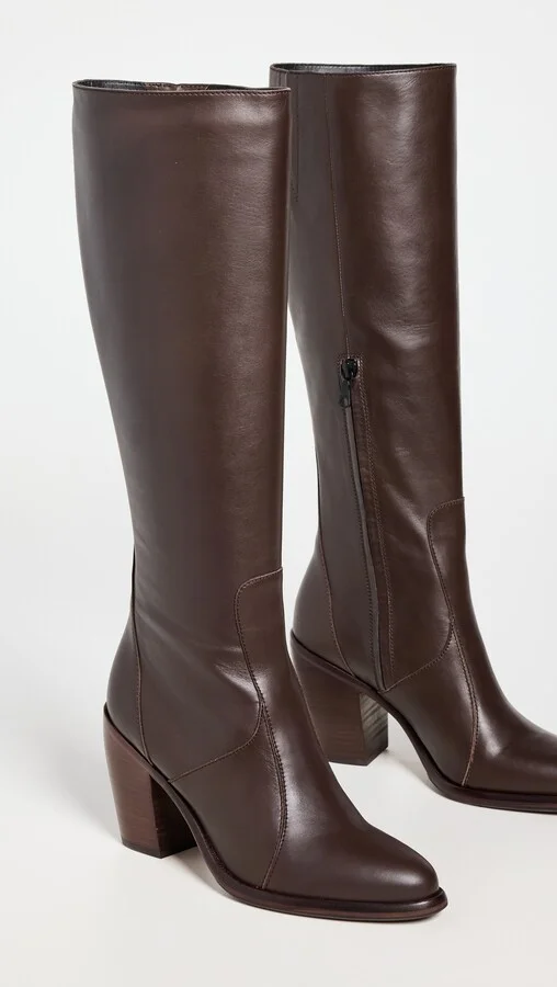 rag & bone Mustang Mid-Heel Knee High Boots - Image 4