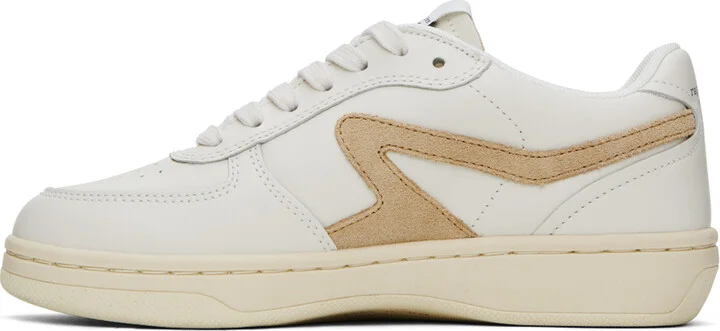 rag & bone Off-White Retro Court Sneakers - Image 3