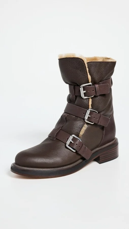 rag & bone Rb Moto Buckle Boots - Image 2