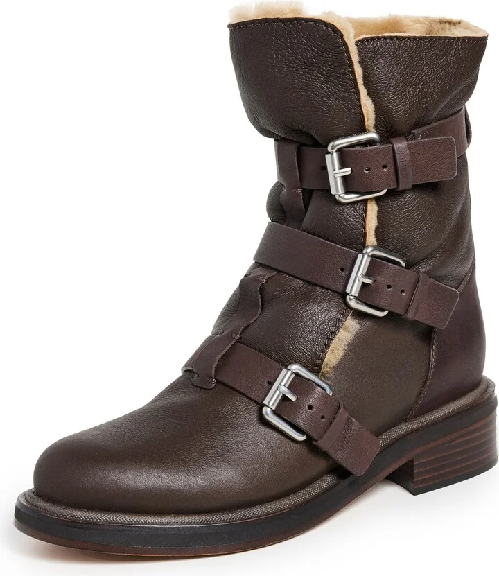 rag & bone Rb Moto Buckle Boots
