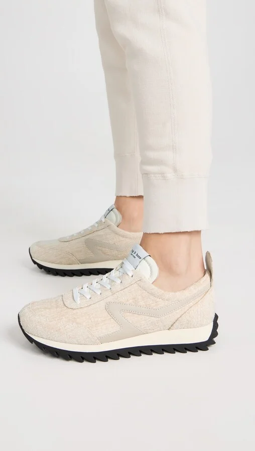 rag & bone Retro Runner Chenille Sneakers - Image 5